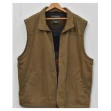 Woolrich Canvas & Fleece Vest Men's XXL