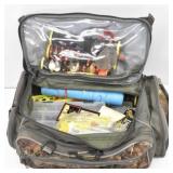 Plano Medium Mossy Oak Tackle Bag & Contents