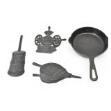 Griswold Small Cast Iron Skillet No. 3 & Sexton...