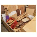 Pallet of Assorted Project Lumber / Wood