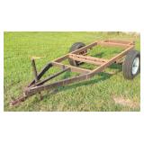 Utility Trailer Frame 2' Hitch, 12.5' Total Length