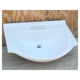 RSI Cultured Marble Apron Sink 3-Hole Vanity Top