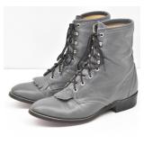 Men's Boots Laredo Lace-Up Leather 10 1/2 D