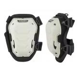 Husky White Memory Foam Hard Cap Knee Pads