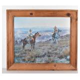 TOLL COLLECTORS Print by Charles M. Russell,