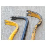 (3) Crowbars / Pry Bars