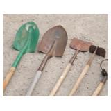 Antique Cant Hook (Log Roller), Shovels & Hoes