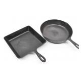 Cast Iron: Square USA Skillet, 10.5' Deep Skillet