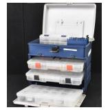 Plano Rack System Fishing Tackle Box & Contents