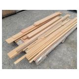 Pallet of Assorted Project Lumber / Wood