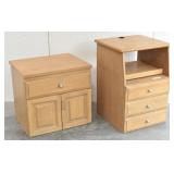 (2) Maple Storage Cabinets / Shop Storage
