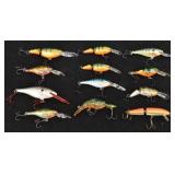 (11) Fishing Lures, Rapala, Jointed Shad Rap