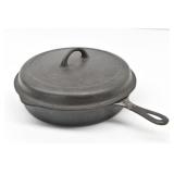 Griswold Self-Basting Cast Iron Skillet 9 w/ Lid