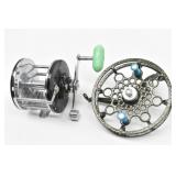 (2) Fishing Reels: Penn Long Beach No 66, &