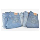 (6pr) Levi's 501 / 501XX Men's Jeans 3-R Tab