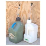 (2) 5.5 Gallon Motorsport Utility Jugs