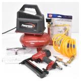 Powermate Air Compressor / Nailer Kit