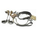 Vintage M Klein Lineman Pole Climbing Gaff Spikes.
