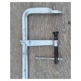 BESSEY 12-in Heavy Duty Steel Shop Floor Clamp