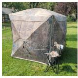Baronett Pop-up Blind & Chair