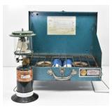 VtgTurner Temp-A-Trol Camp Stove& Texsport Lantern