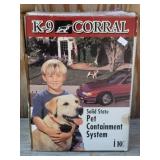 K-9 CORRAL Pet Containment System