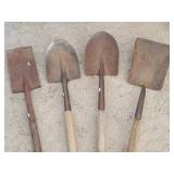 (4) Shovels