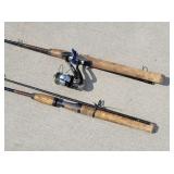 Shakespeare Ugly Stik Rod & OCL25 Spinning Reel +