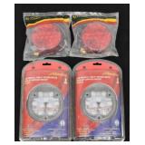 2 Maxxima 4' Rd Backup Surface Lights, plus...
