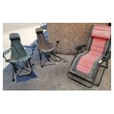 Zero Gravity Folding Reclining Lounge Chair &