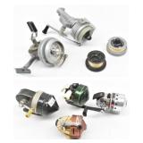 (6) Fishing Reels: Pflueger, Daiwa, Johnson & More