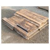 Pallet of Reclaimed Oak Boards