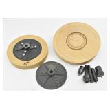 Wood Lathe Faceplates, Drive Spurs Tailstock....