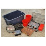 Shop Organizers, Bins, Tool Box, Plastic Buckets
