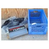 Sonic Turbo Muffler, 6-Gateway Auto Butyl Tubes..