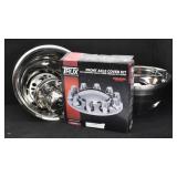 TRUX THUB-FRP33  Wheel  Hub Cover, Front, Chrome