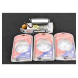 3 Maxxima 4' Rd Backup Lights, LED Light & Lamp
