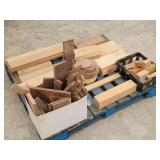 Pallet of Assorted Project Lumber / Wood