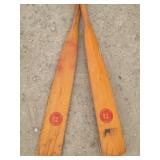 (2) Simpsons-Sears Boat Oars