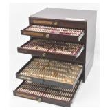 Stacking Metal Cabinet w/ Vintgae Watch Parts