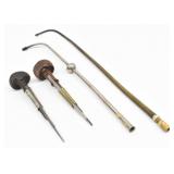 Ezra F Bowman Engraving Tools + 2 Blow Pipes