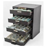 G-S Flexo Crystals 8-Drawer Cabinet w/ Crystals