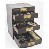 (3) C&E Marshall 2-Drawer Metal Cabinets w/ ...