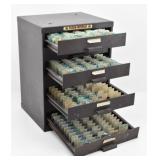 G-S Flexo Crystals 7-Drawer Cabinet w/ Crystals