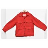 Filson Wool Jacket Mackinaw Cruiser Red
