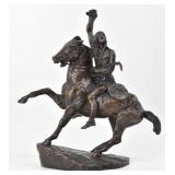 Frederic Remington "The Scalp" Bronze Sculpture