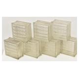 (7) Architectural Glass Blocks
