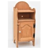 Country Pine Small Wood Cabinet 29" T