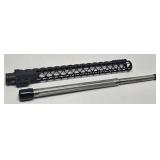 AR-Style-Free Float M-LOK Handguard Fluted....