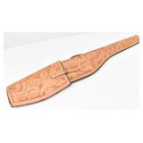 Tooled Leather Rifle Scabbard 2-Piece 50" L
